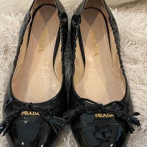 Prada ballerina flats